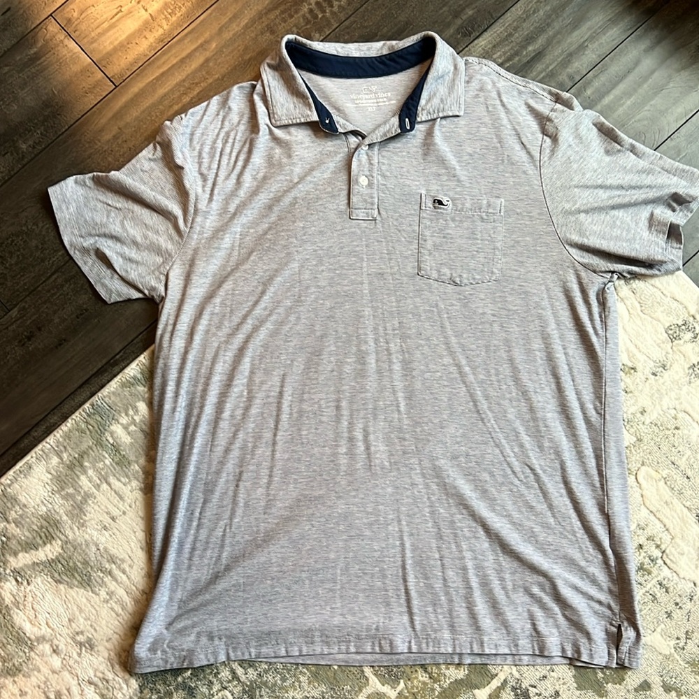Vineyard Vines Edgartown Polo - St Jean Stripe - XLT
